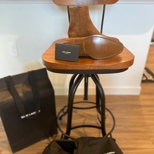 Saint Laurent Wyatt boot.